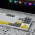 Ajazz AK873 Hot Swappable MDA Profile Green Switch Mechanical Gaming Keyboard